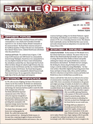 cover image of Battle Digest: Yorktown